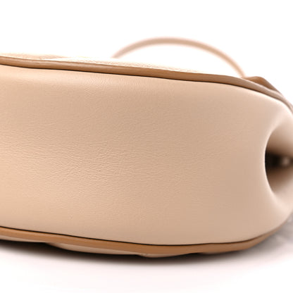 Chloe Calfskin Quilted Mini Drew Bijou Shoulder Bag Pearl Beige 8 of 8