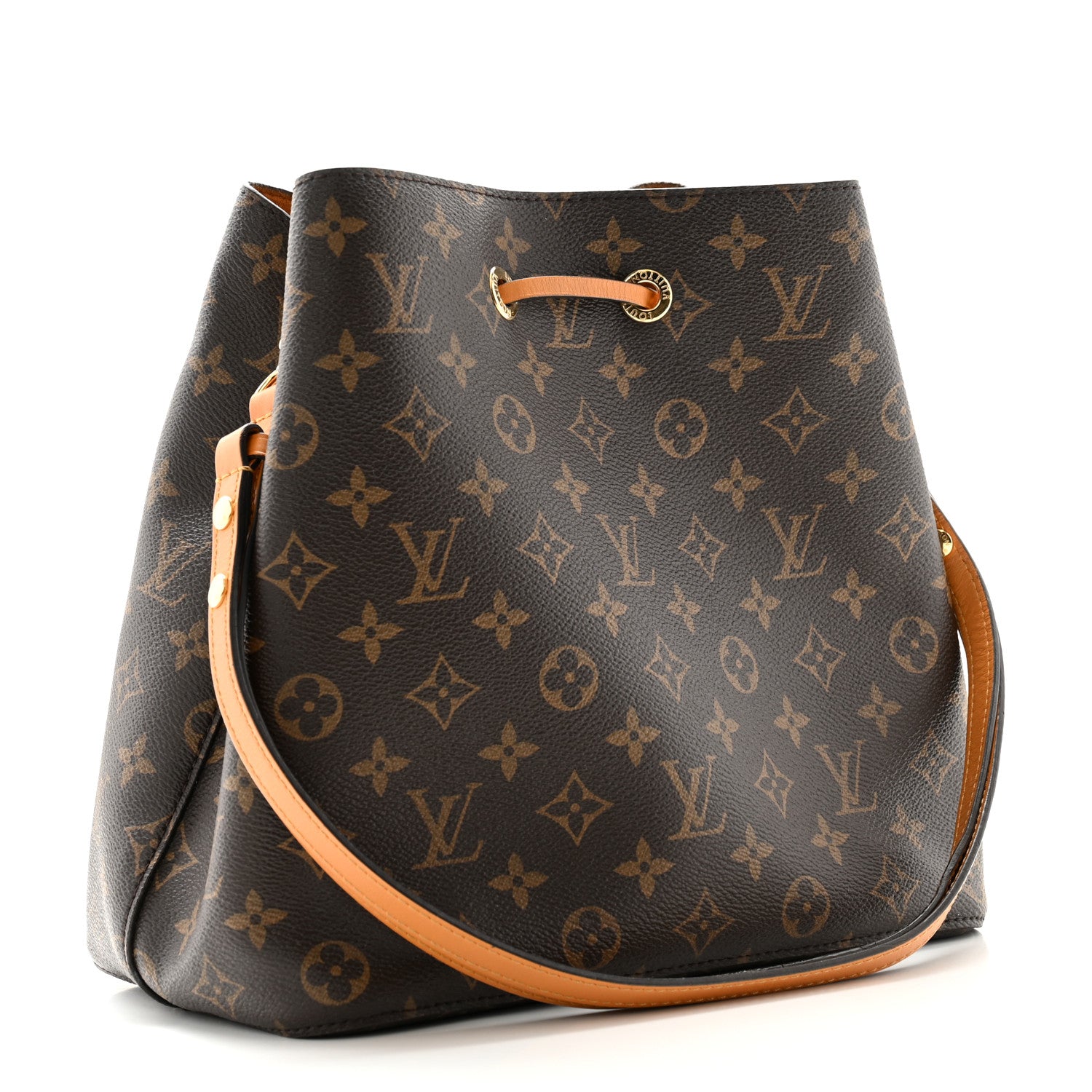 Louis Vuitton Monogram Neonoe MM Safran 3 of 14