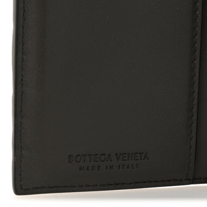 Bottega Veneta Nappa Intrecciato Bifold Zip Wallet Ebano 6 of 8