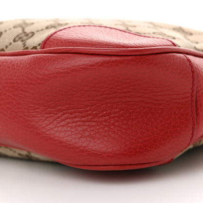 Gucci Monogram Mini Bree Messenger Bag Red 10 of 11