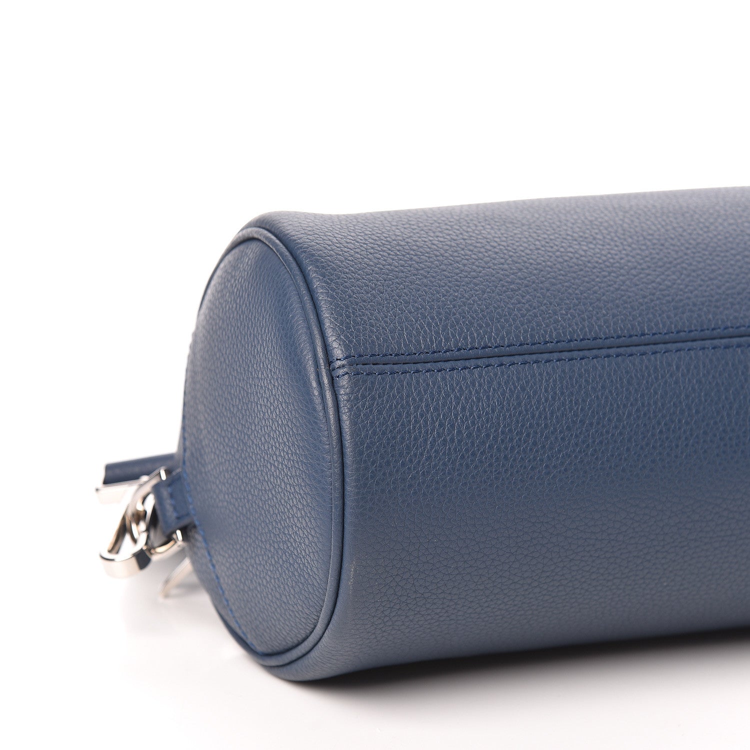 Christian Dior HOMME Grained Calfskin Mens Roller Pouch Navy Blue 5 of 9
