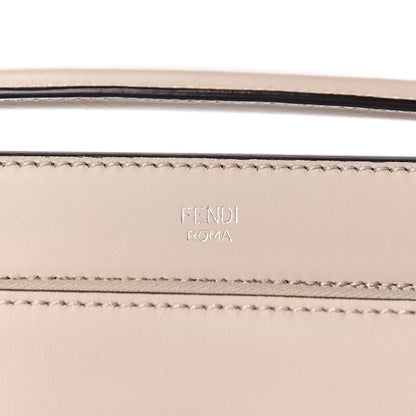 Fendi Vitello Baltico Dolce DotCom Satchel Latte Black 8 of 13