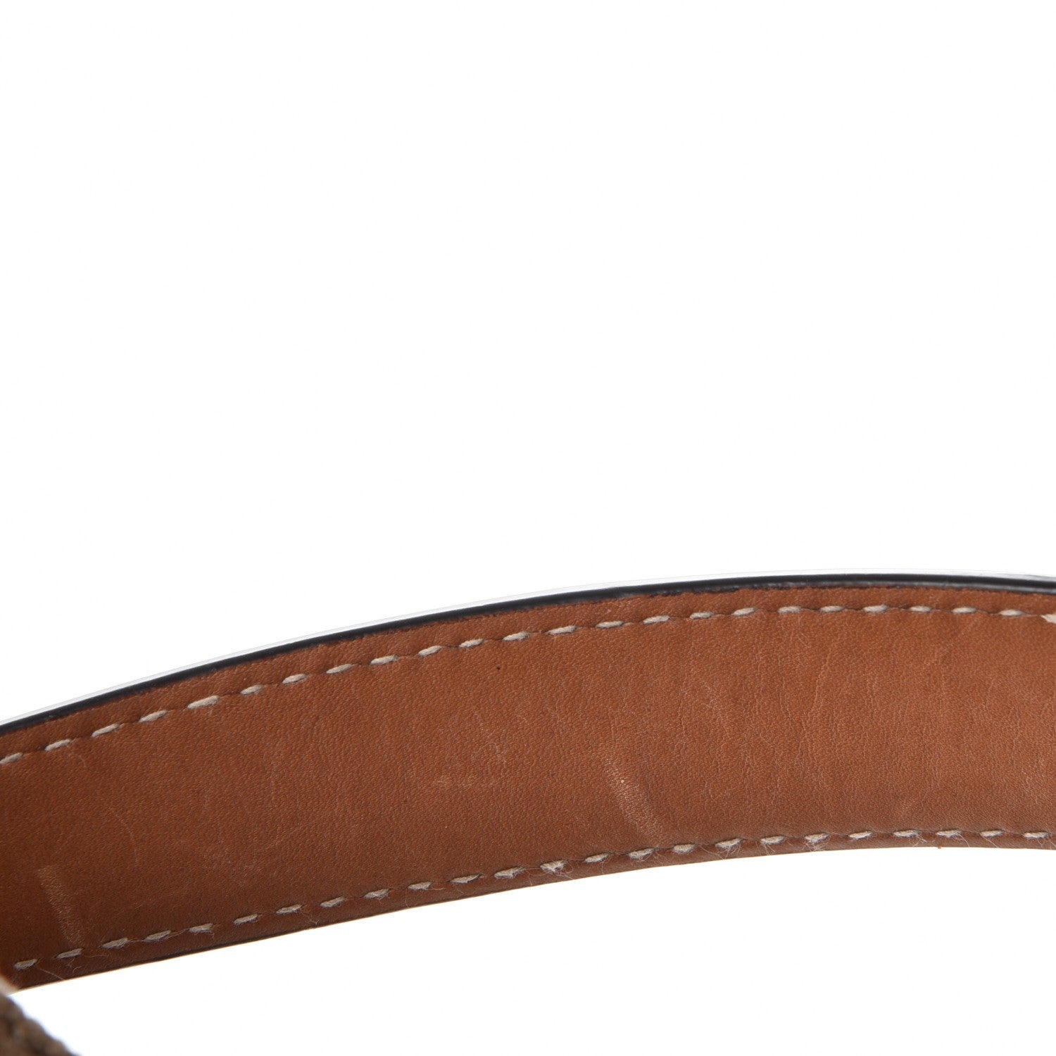 Burberry Canvas Mega Check Medium Ashby Hobo Saddle Brown 12 of 14