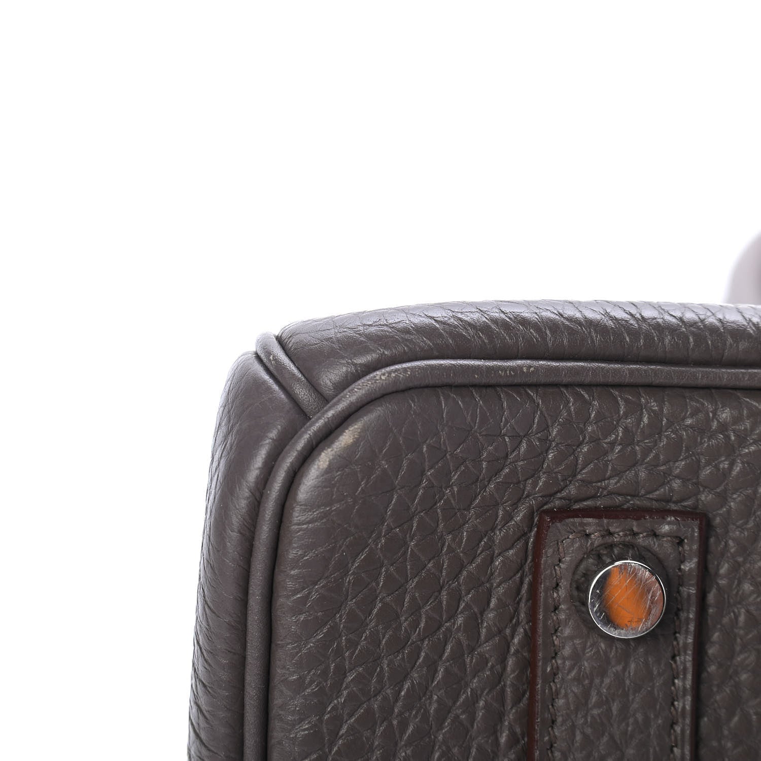 Hermes Togo Birkin 35 Etain 10 of 12