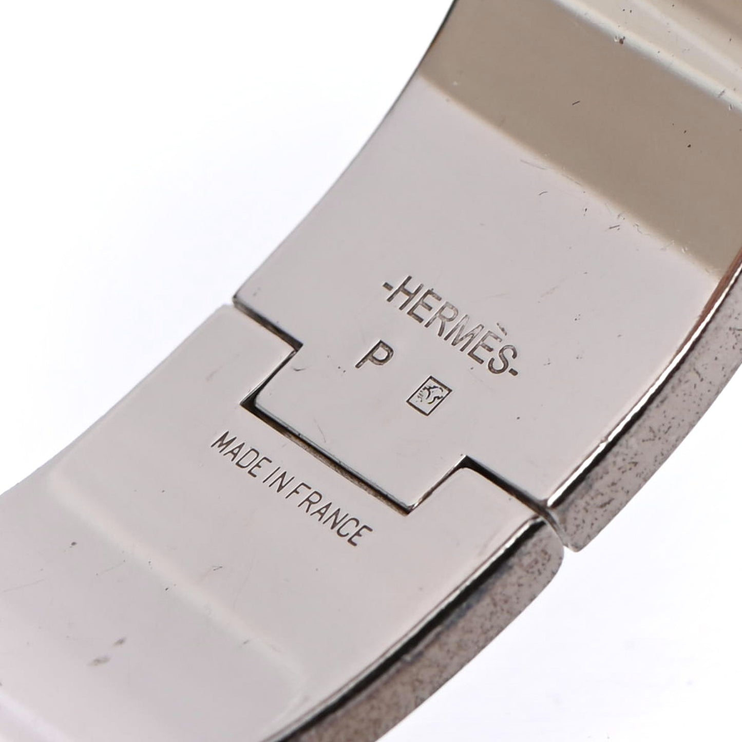 Enamel Wide Clic Clac H Bracelet PM Orange