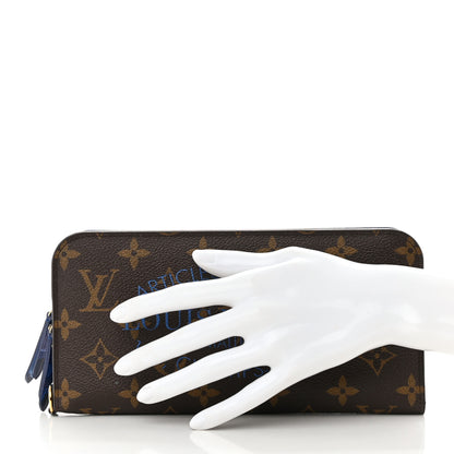 Louis Vuitton Monogram Articles de Voyage Ikat Insolite Wallet Grand Blue 2 of 9