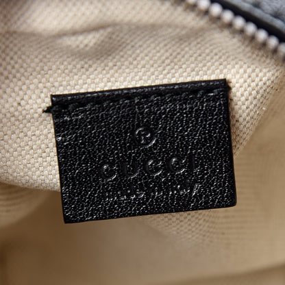 Gucci Calfskin Studded Mini Tifosa Baseball Shaped Shoulder Bag Black 5 of 9