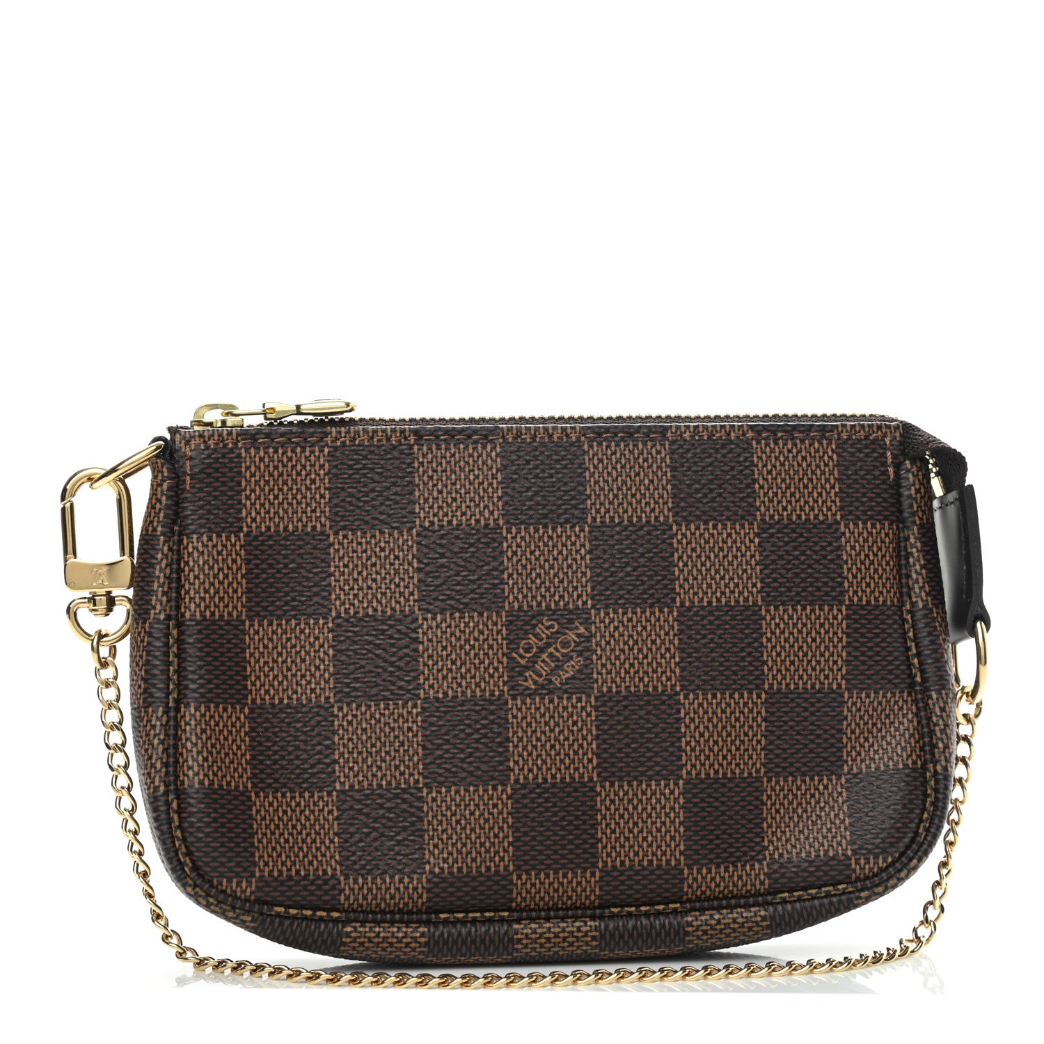 Louis Vuitton Damier Ebene Mini Pochette Accessories 1 of 7