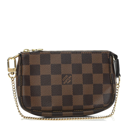Louis Vuitton Damier Ebene Mini Pochette Accessories 1 of 7
