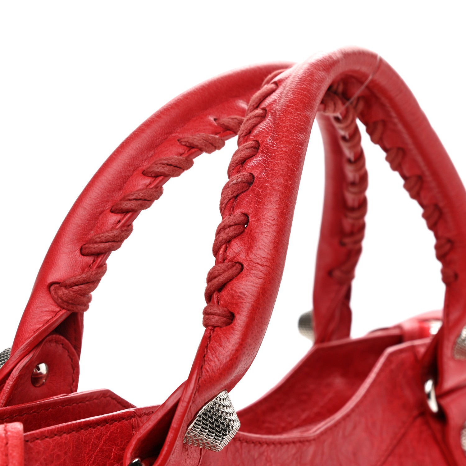 Balenciaga Agneau Giant 21 Silver Hardware City Rouge Coquelicot 12 of 14