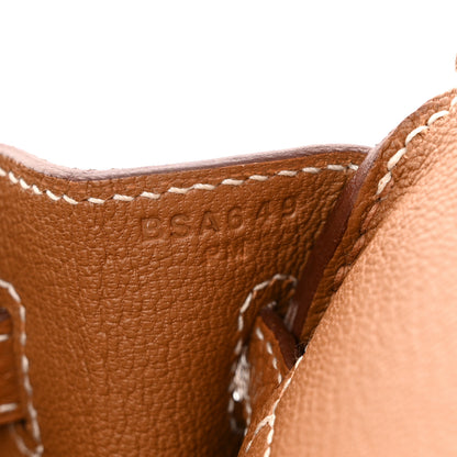 Hermes Togo Birkin 25 Gold 7 of 11