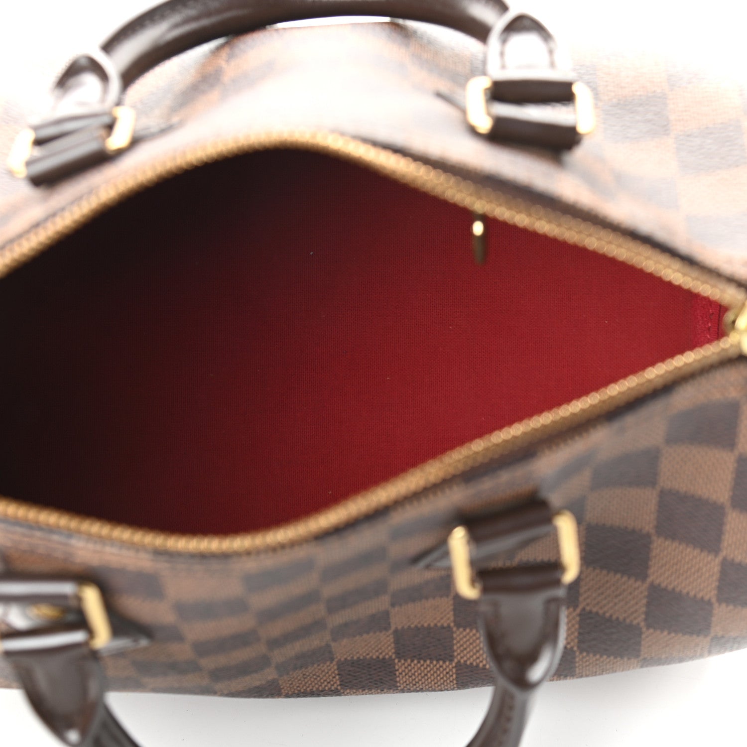 Louis Vuitton Damier Ebene Speedy Bandouliere 25 5 of 9