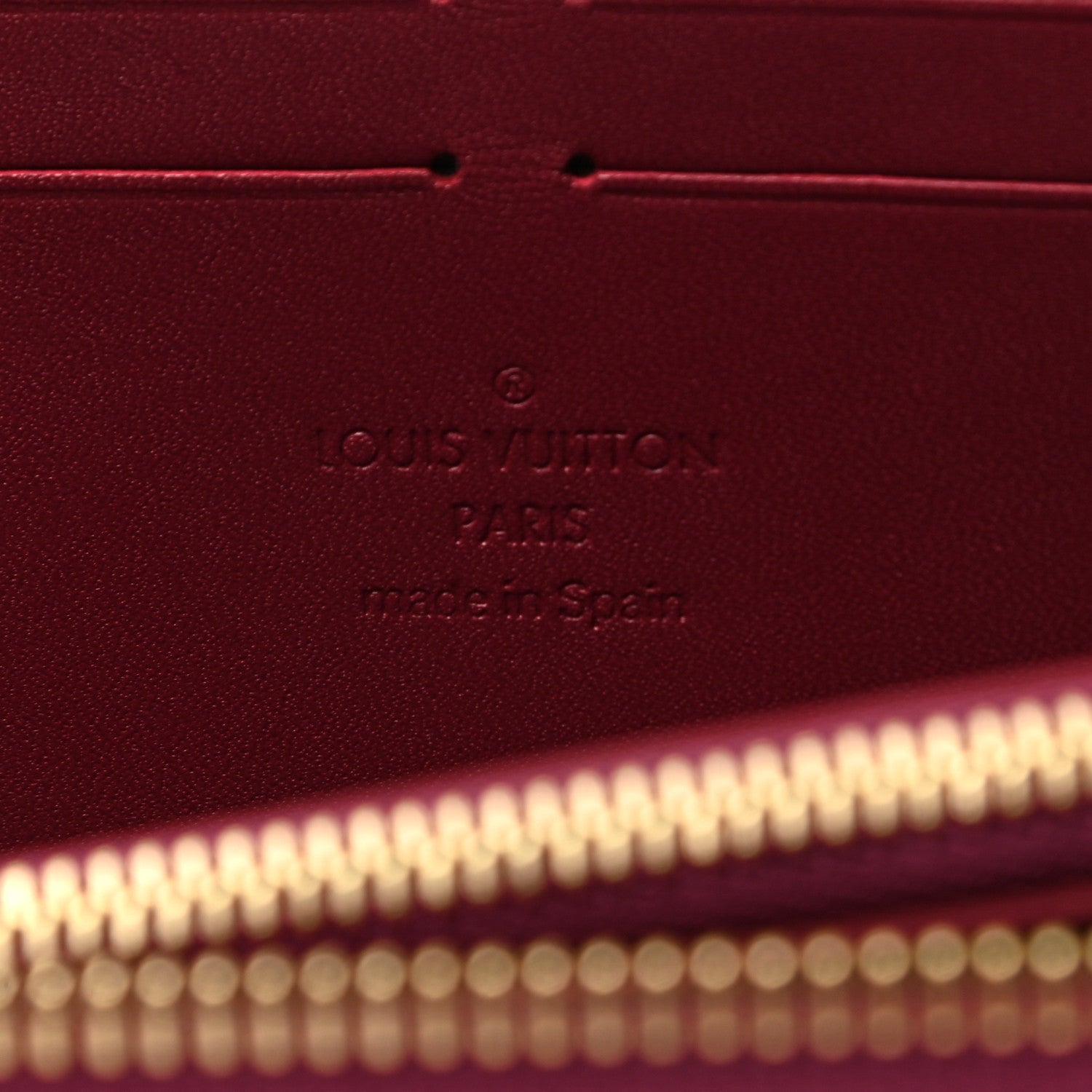 Louis Vuitton Vernis Clemence Wallet Violet 6 of 8