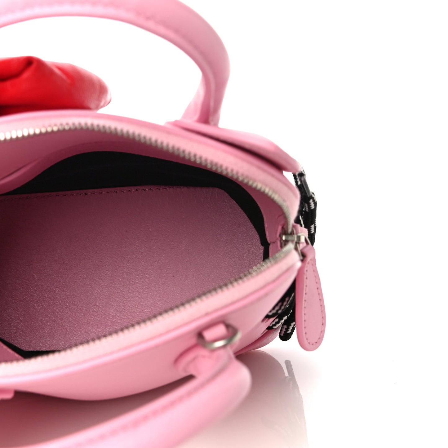 Calfskin Hello Kitty XXS Ville Top Handle Bag Pink