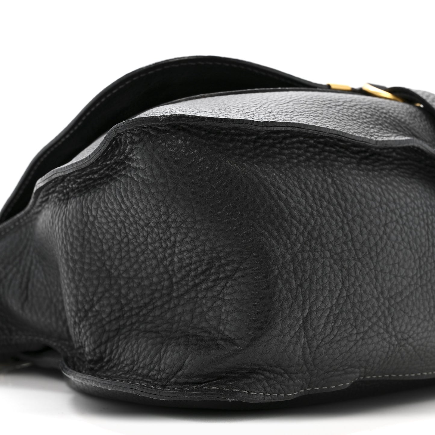 Calfskin Medium Marcie Satchel Black