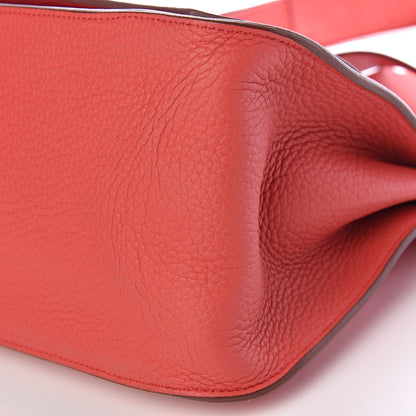 Hermes Taurillon Clemence Jypsiere 34 Bougainvillea 6 of 10
