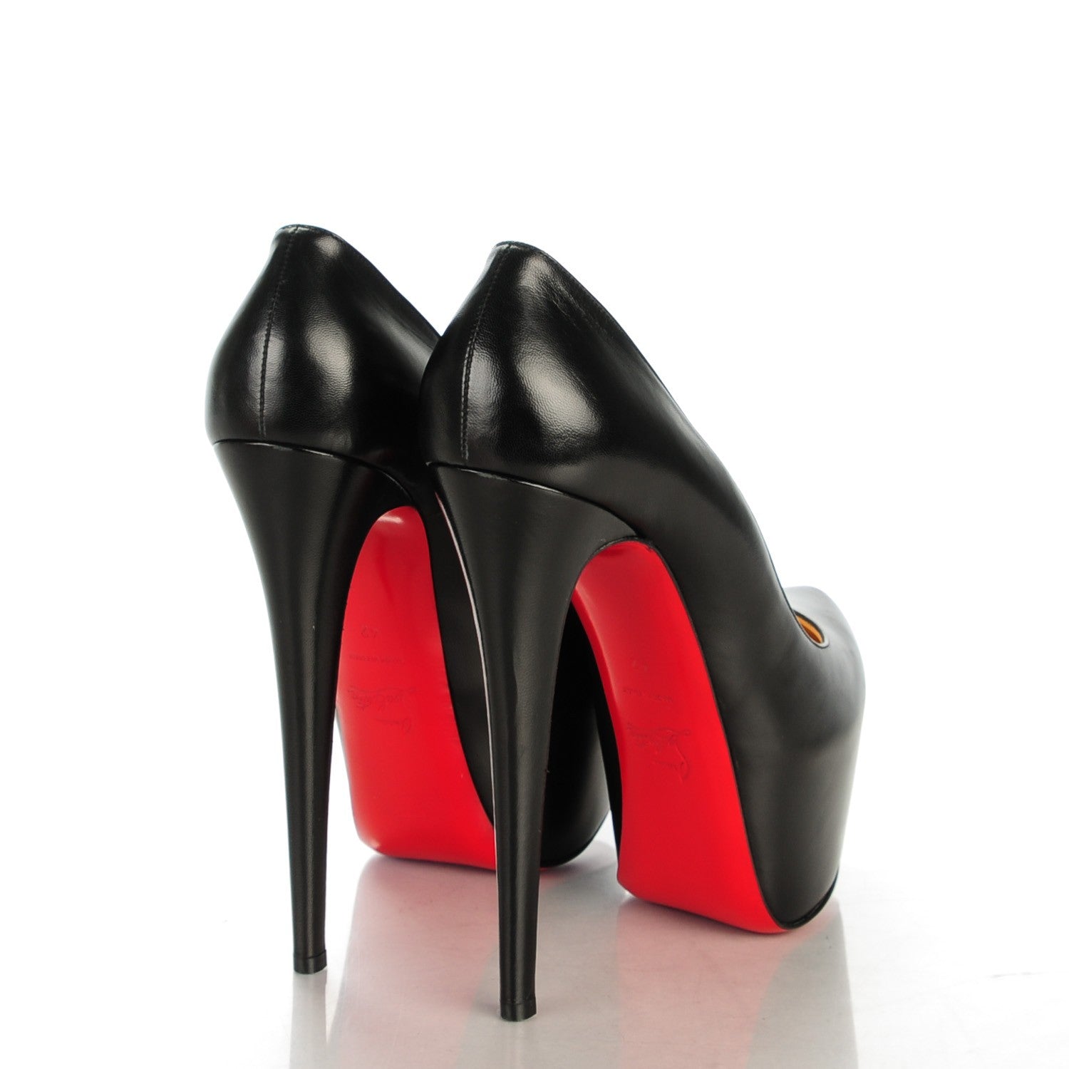 Christian Louboutin Kid Daffodile 160 Pumps 42 Black 4 of 8