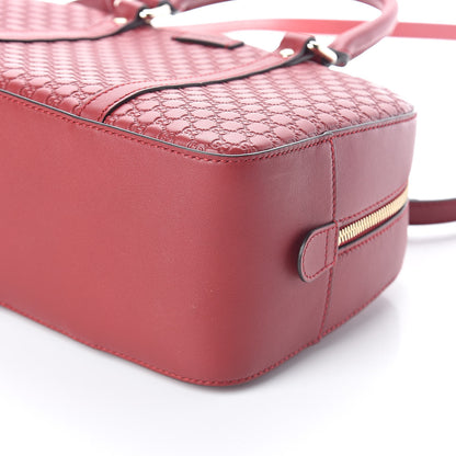 Gucci Soft Microguccissima Medium Crossbody Bag Rosso 9 of 9