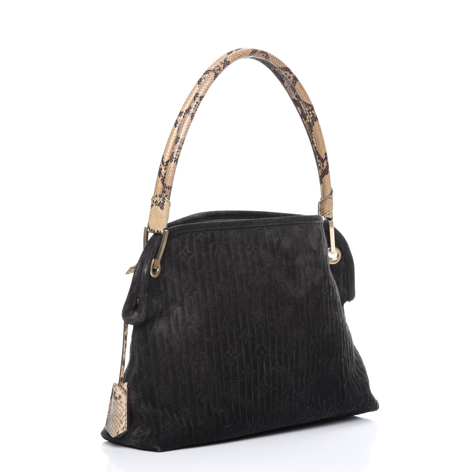 Louis Vuitton Monogram Suede Embossed Wish Kohl 3 of 7
