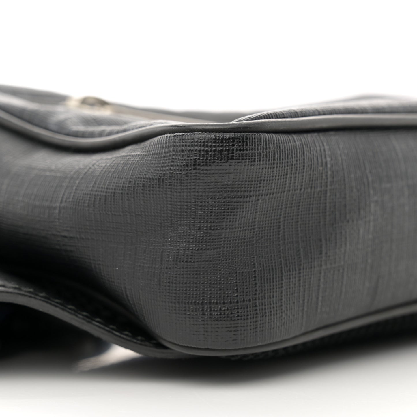 Soft GG Supreme Monogram Web Belt Bag Black Grey