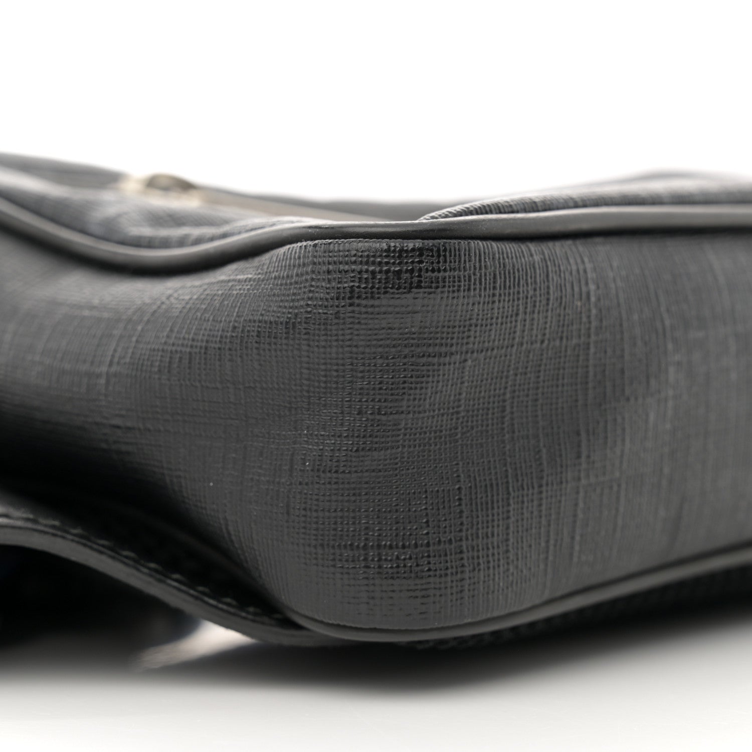 Gucci Soft GG Supreme Monogram Web Belt Bag Black Grey 9 of 13