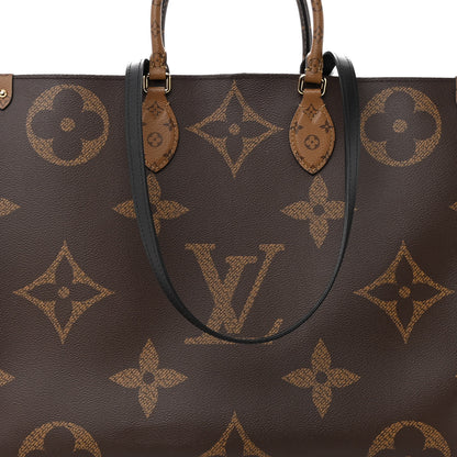 Louis Vuitton Reverse Monogram Giant Onthego GM 7 of 10