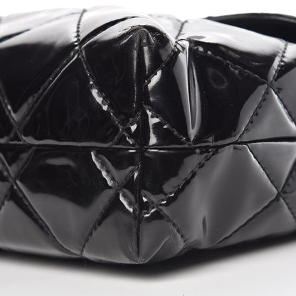 Chanel Vinyl Quilted In the Business Flap Bag Black 10 of 17