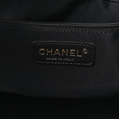 Chanel Calfskin Cerf Executive Shopper Tote Black 7 of 11