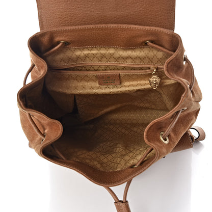 Gucci Suede Bamboo Backpack Beige 5 of 14