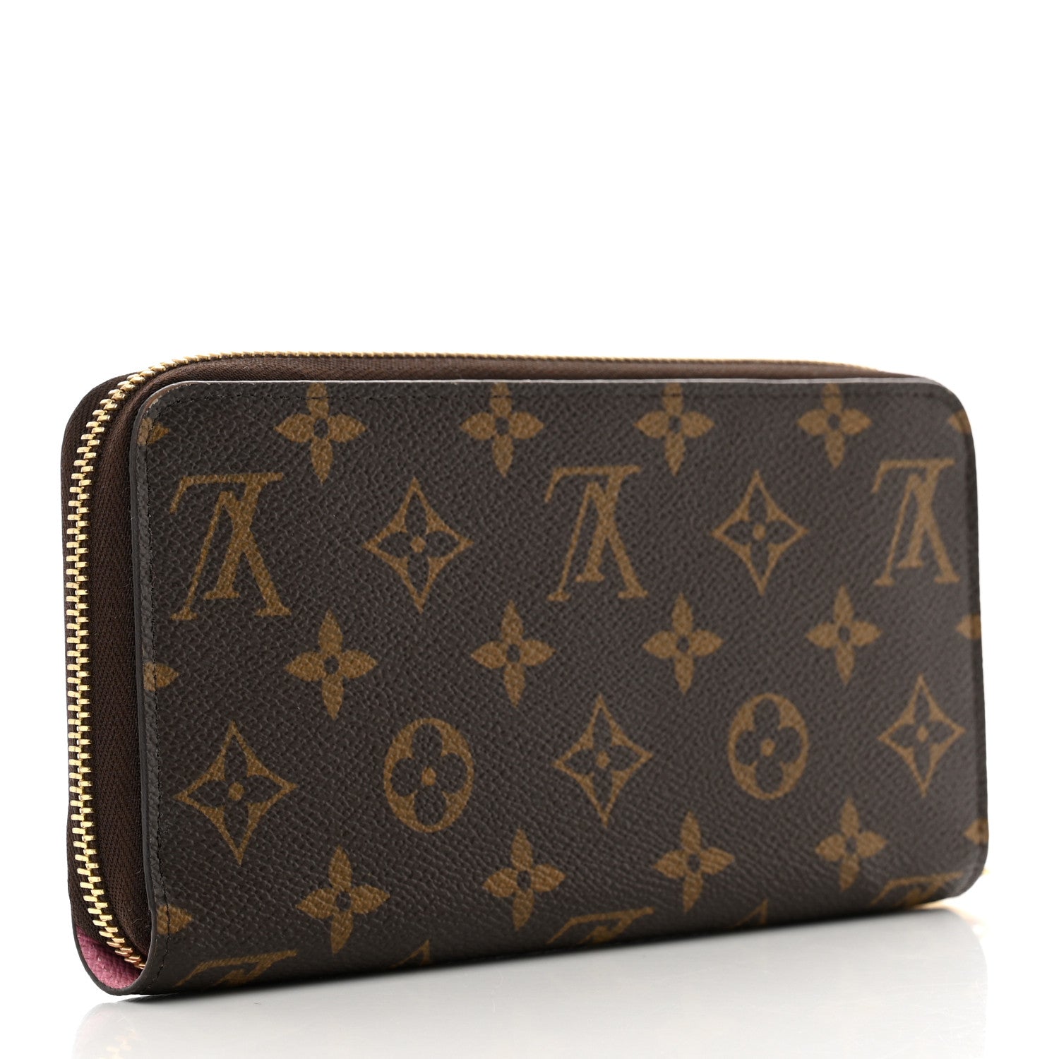 Louis Vuitton Monogram 2022 Christmas Animation Paris Zippy Wallet Pink 3 of 7