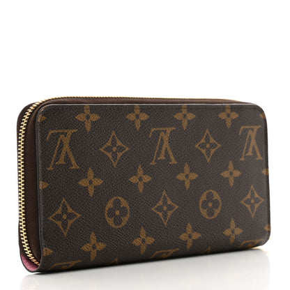 Louis Vuitton Monogram 2022 Christmas Animation Paris Zippy Wallet Pink 3 of 7