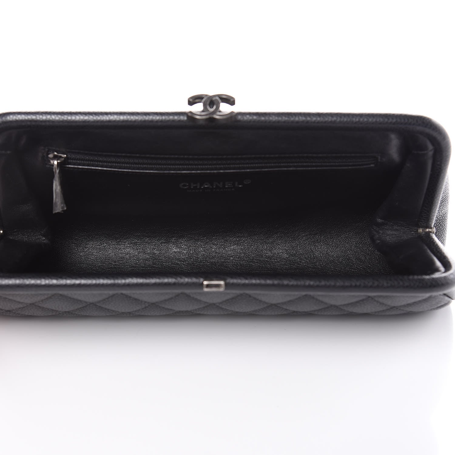 Chanel Caviar Quilted Timeless Clutch Black 5 of 10