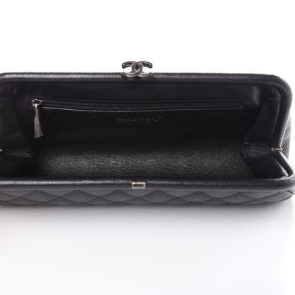 Chanel Caviar Quilted Timeless Clutch Black 5 of 10