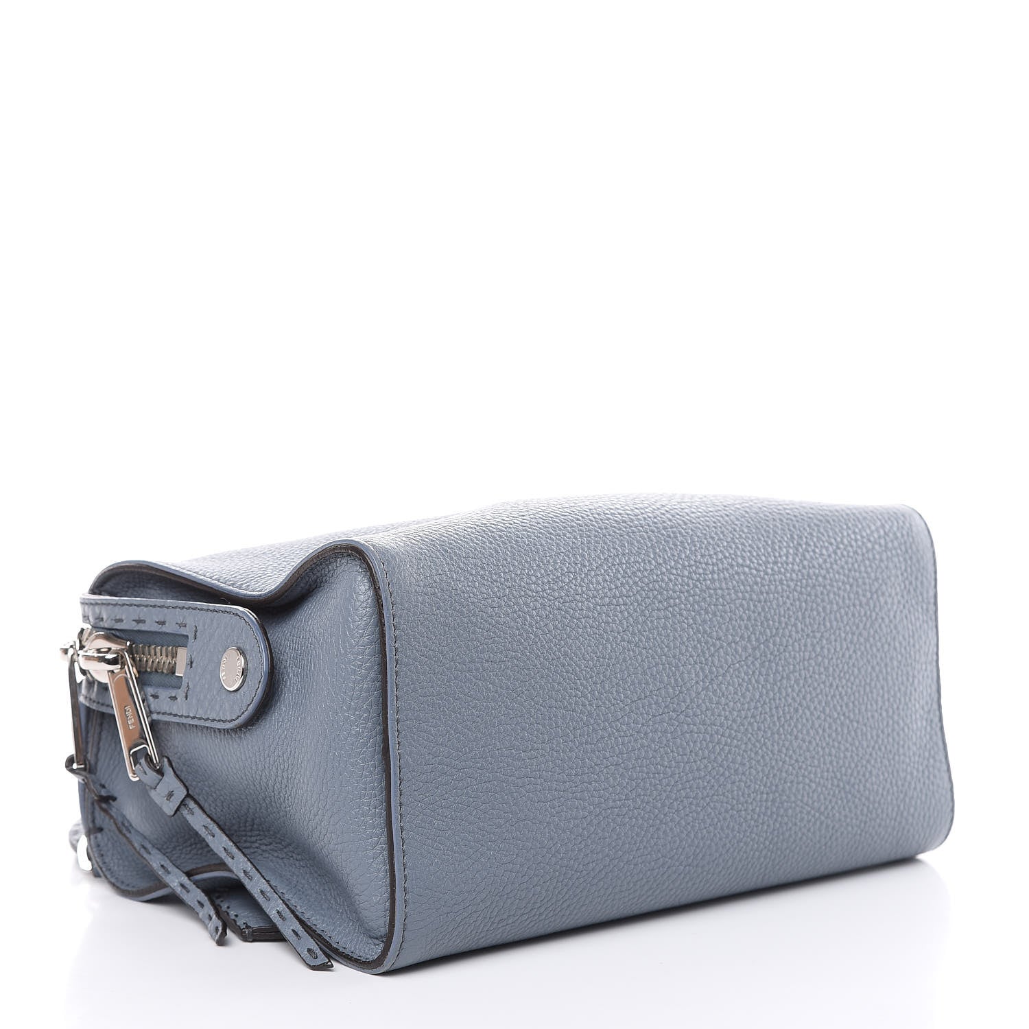 Fendi Cuoio Romano Selleria Lei Boston Tote Nube 4 of 11