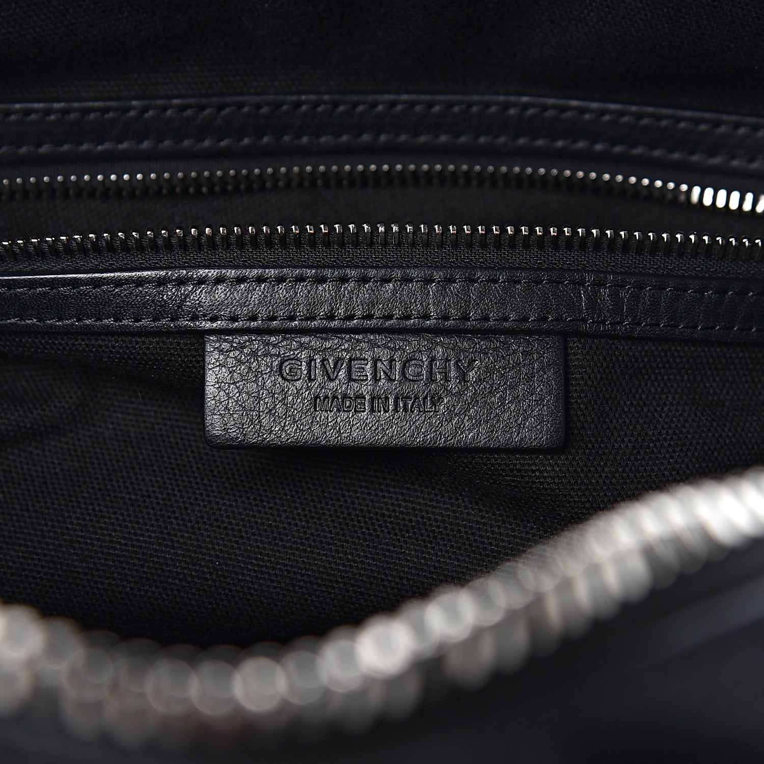 Givenchy Waxy Grained Calfskin Small Nightingale Black 6 of 24