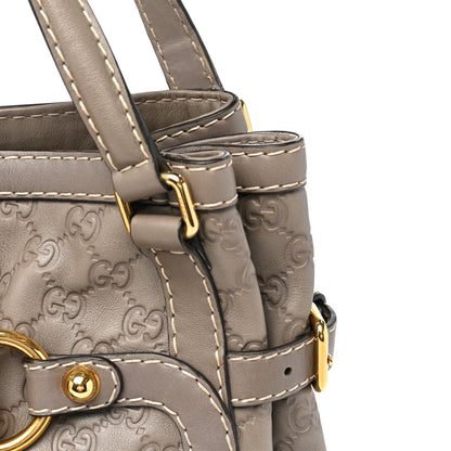 Gucci Guccissima Medium Jockey Tote Grey 10 of 10