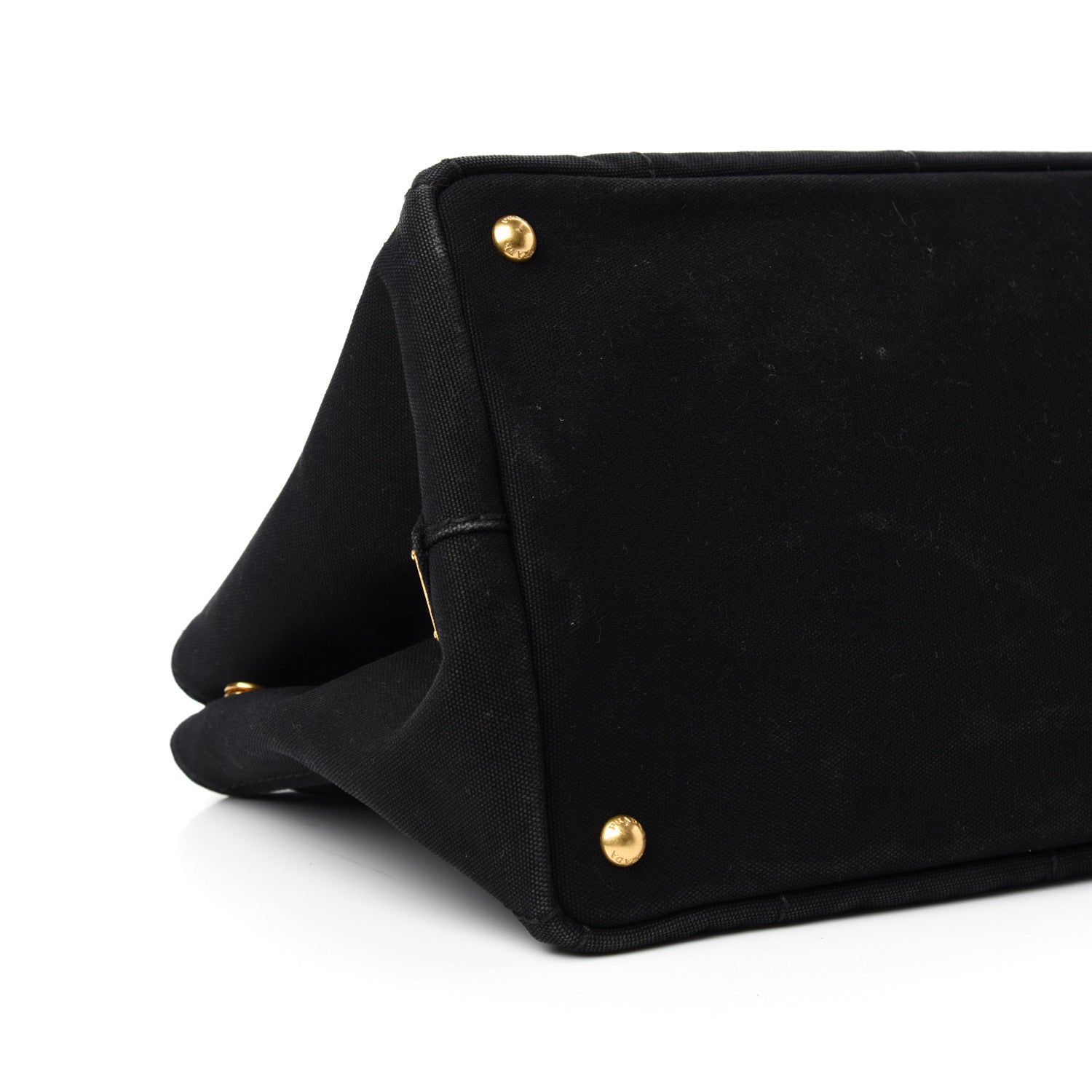 Prada Canapa Logo Tote Black 7 of 9