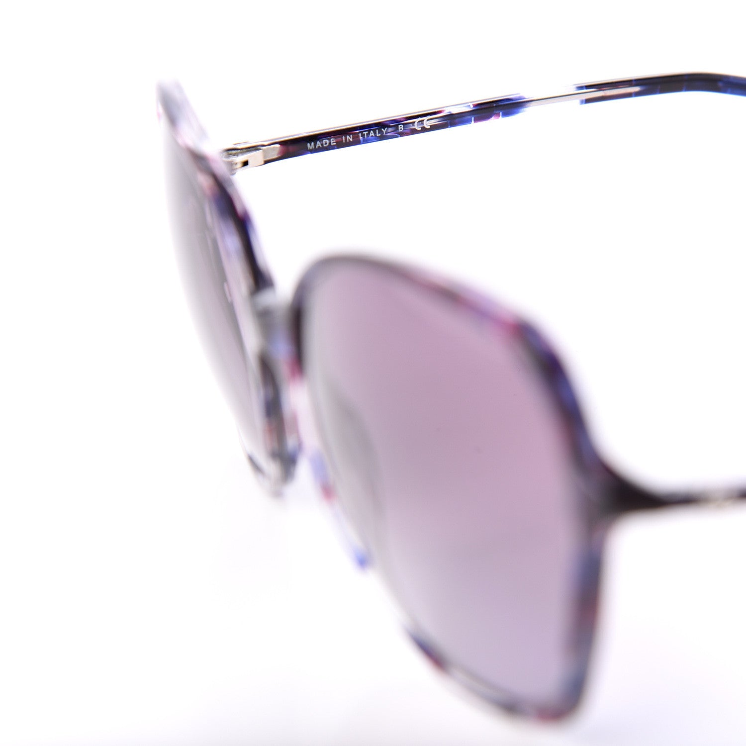 Chanel Acrylic CC Sunglasses 5344 Purple Multicolor 6 of 7