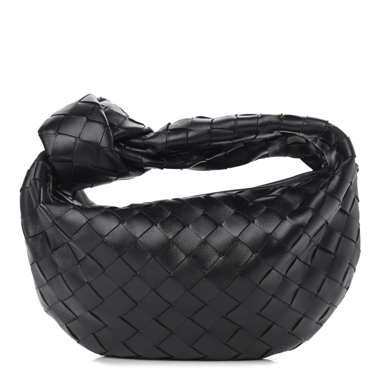 Nappa Intrecciato Mini Jodie Black