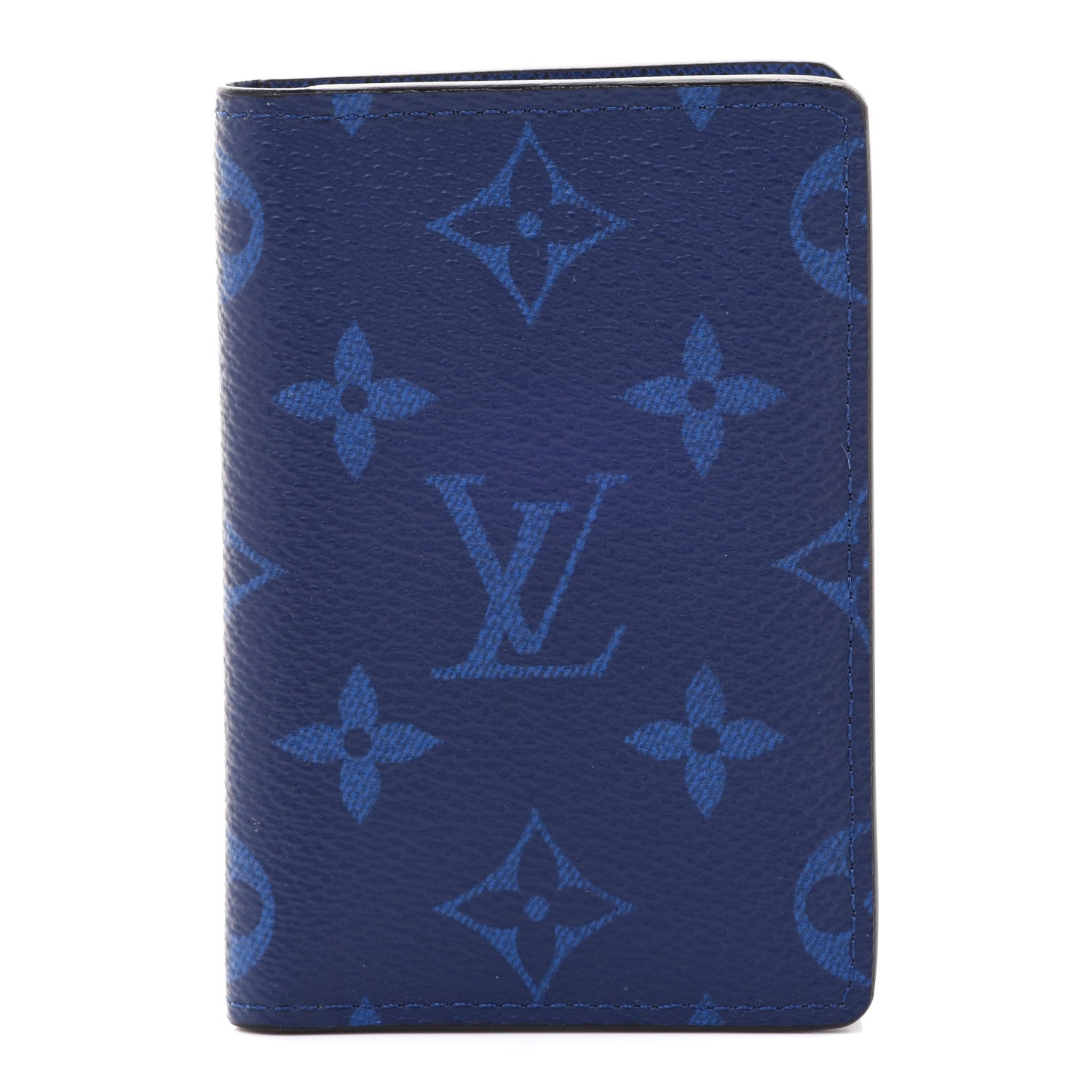 Louis Vuitton Monogram Outdoor Slender Wallet Blue 1 of 8