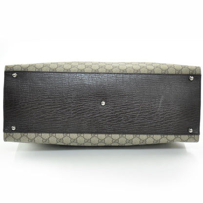 Gucci Monogram Coated Canvas Piston Tote 5 of 8