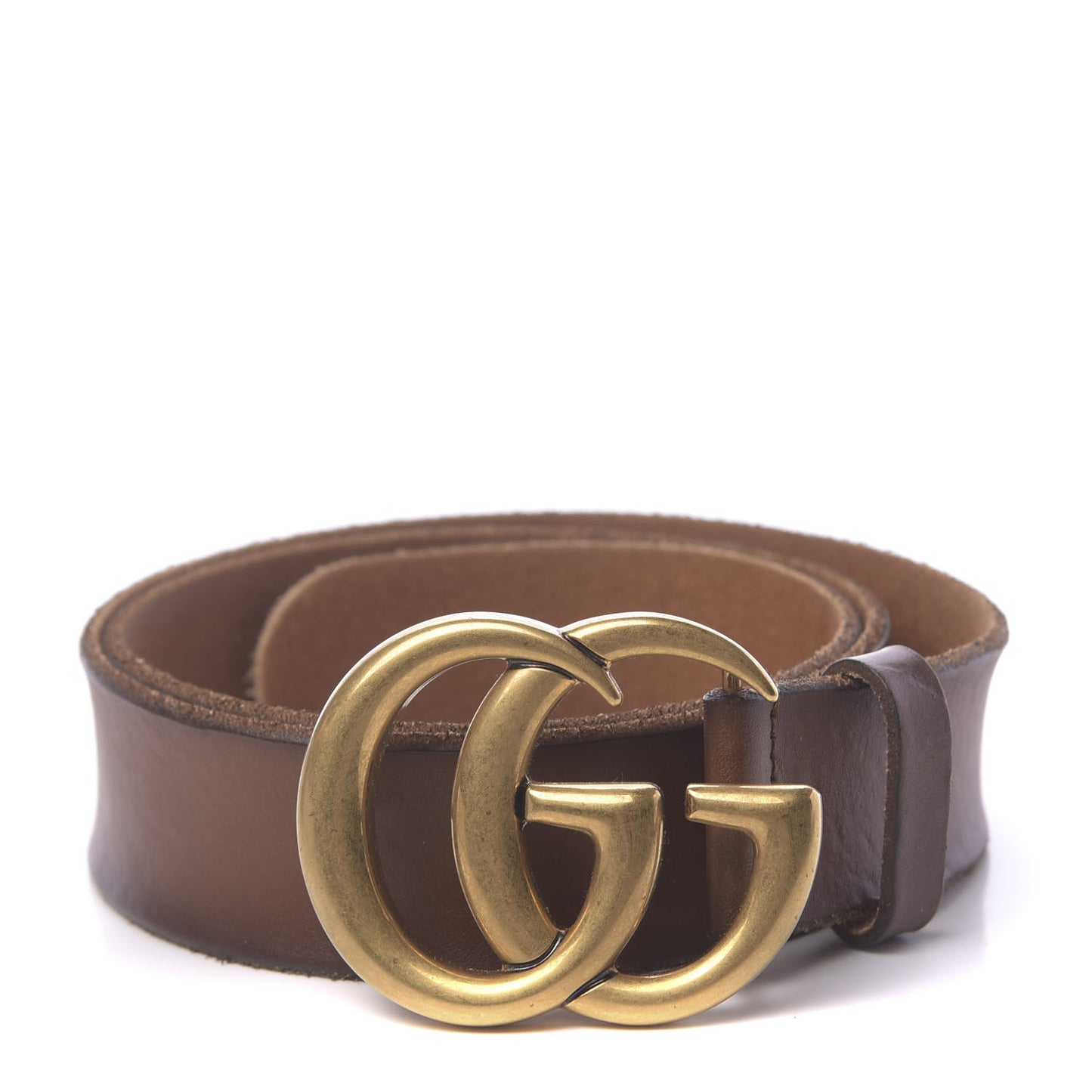 Faded Calfskin Double G 40mm Belt 85 34 Cuir