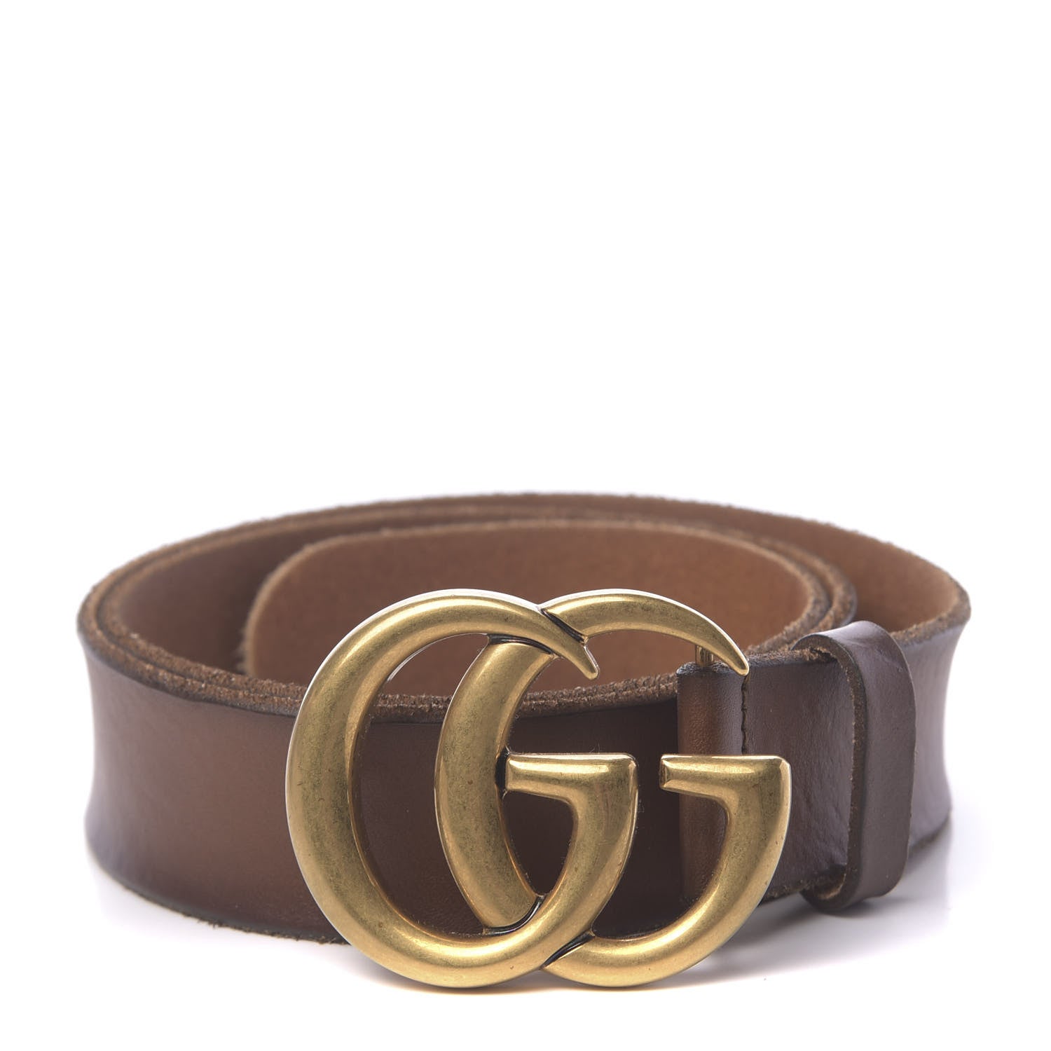 Gucci Faded Calfskin Double G 40mm Belt 85 34 Cuir 1 of 5