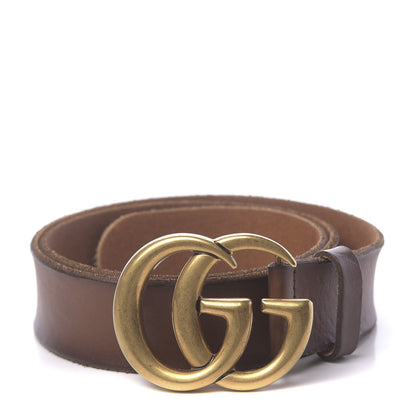 Gucci Faded Calfskin Double G 40mm Belt 85 34 Cuir 1 of 5