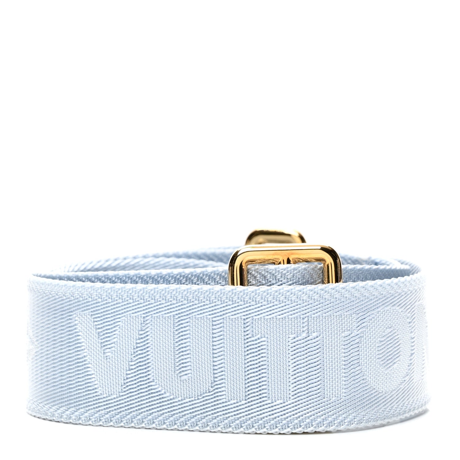 Louis Vuitton Nylon Adjustable Shoulder Strap Ice Blue 2 of 3