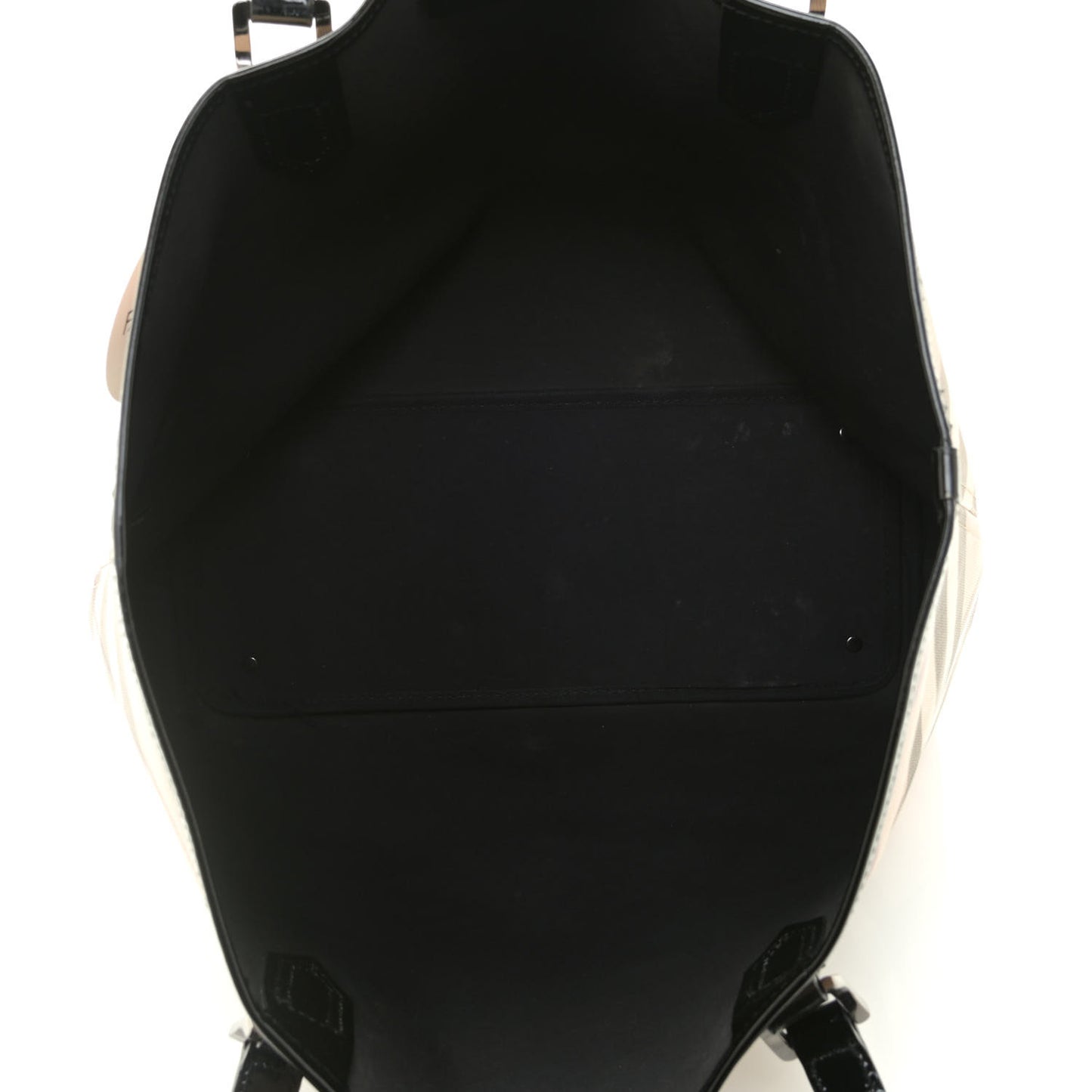 Nova Check Large Nickie Tote Black
