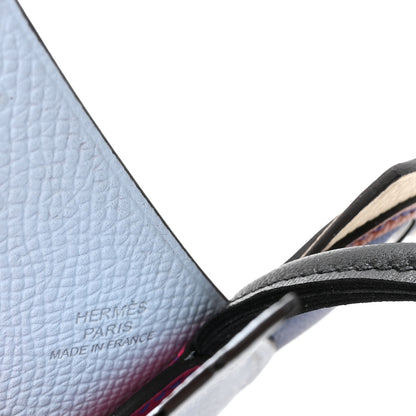 Hermes Epsom Swift Chevre Mysore Birdy Bag Charm Bleu Brume Rose Mexico Bleu Royal Cuivre Nata Black 3 of 5