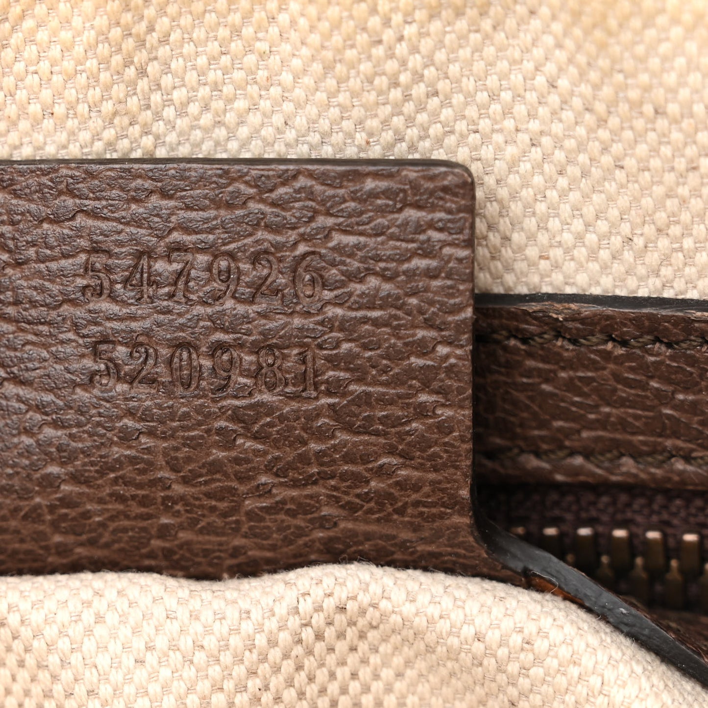 GG Supreme Monogram Web Small Ophidia Messenger Bag Brown