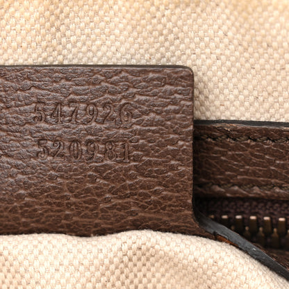 Gucci GG Supreme Monogram Web Small Ophidia Messenger Bag Brown 7 of 13