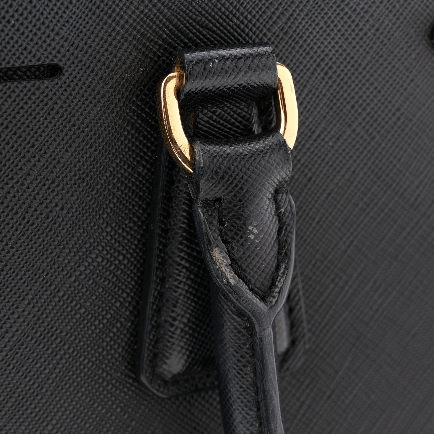 Prada Saffiano Medium Galleria Double Zip Tote Black 12 of 14